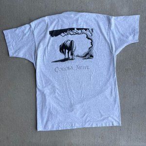 Fruit of the Loom Men's Grey and Black T-shirt